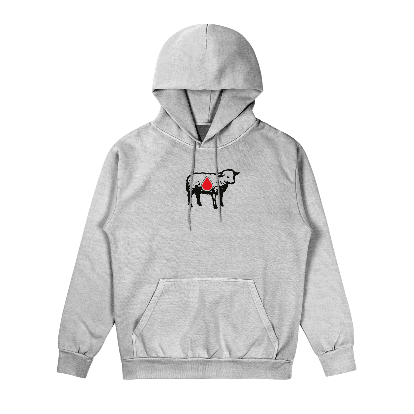 Lamb Hoodie - Grey